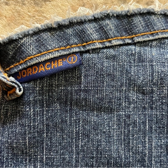 Jordache Y2K Womens Low Rise Flared Jeans 8 Dark Wash READ DESCRIPTION - Picture 10 of 12